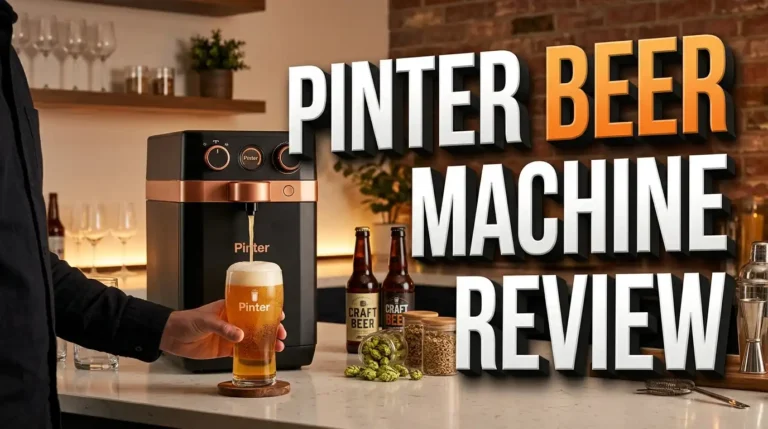 Pinter Beer Machine Review: Easiest Way to Brew Fresh Draft Beer?