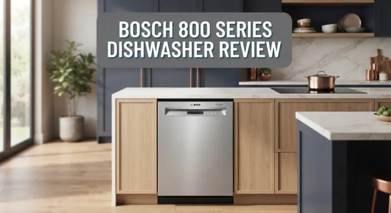 Bosch 800 Series Dishwasher Review: Performance, Features & Value