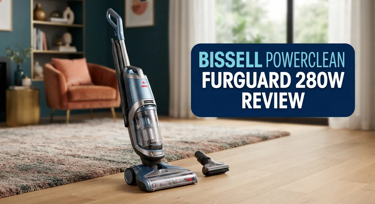 BISSELL PowerClean FurGuard 280W Review: Cordless Pet Vacuum Performance
