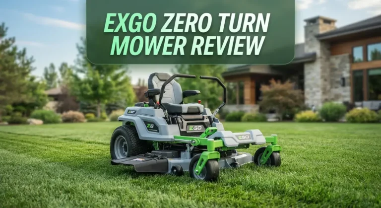 EGO Zero Turn Mower Review: Performance, Features & Reliability