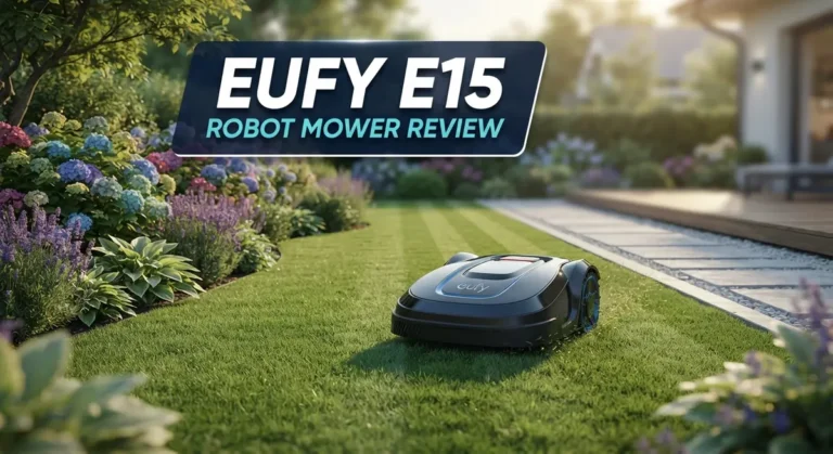 Eufy E15 Robot Mower Review: Wire-Free Lawn Care with AI
