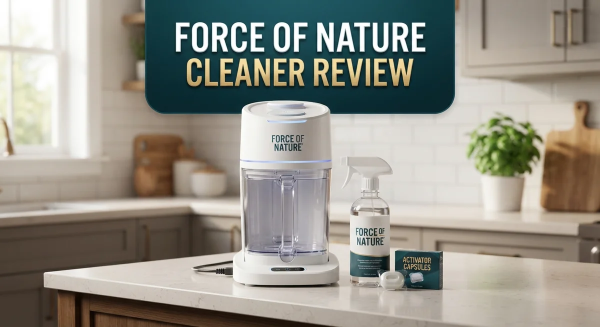 Force of Nature Cleaner Review: EPA-Registered Disinfectant & Sanitizer