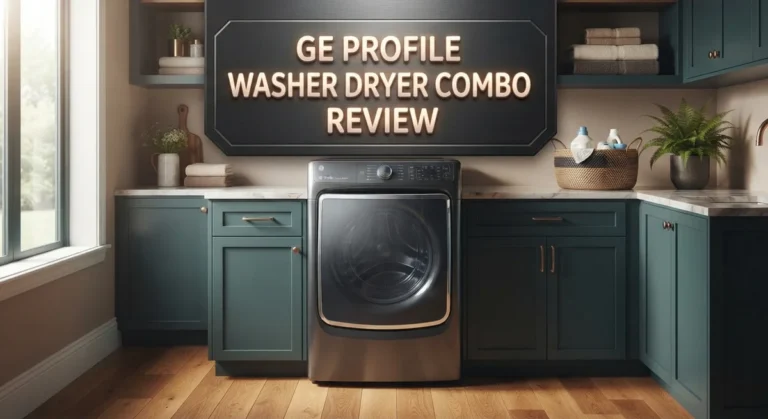 GE Profile Washer Dryer Combo Review:  Performance & Reliability