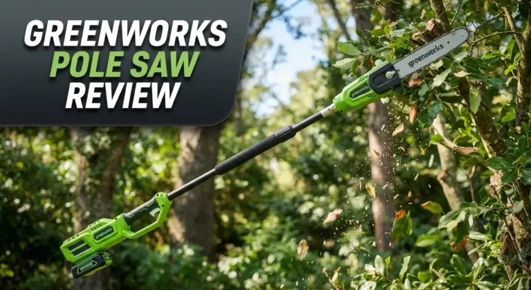 Greenworks Pole Saw Review: Performance & Battery Life