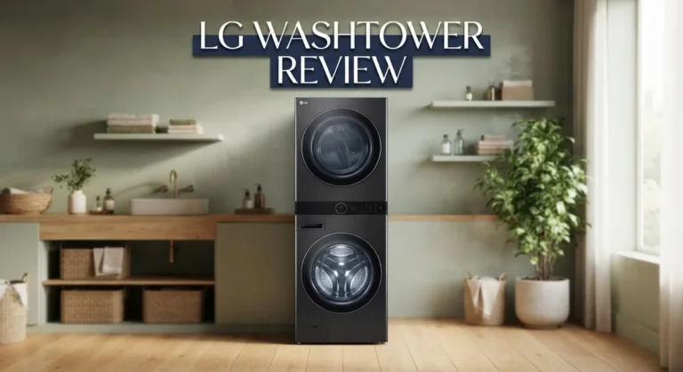 LG WashTower Review: Space-Saving Stackable Washer & Dryer Combo