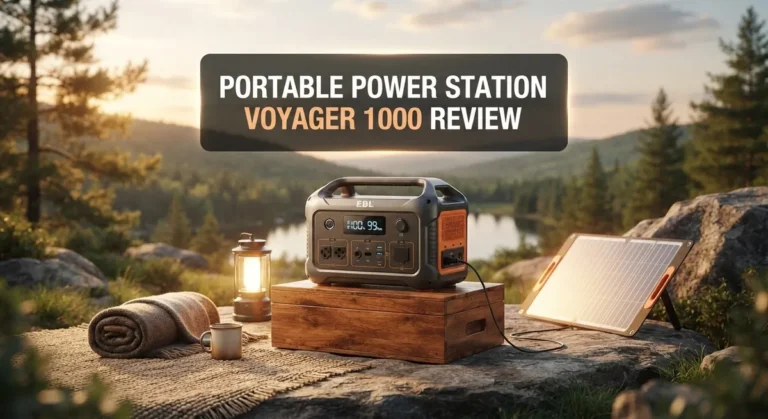 EBL Portable Power Station Voyager 1000 Review: Compact 1000W Capacity