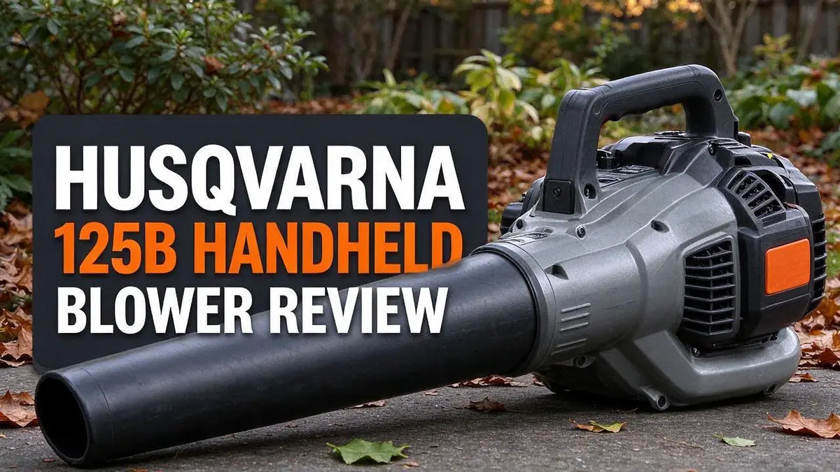 Husqvarna 125B Handheld Blower Review: Power, Weight, and Real-World Performance