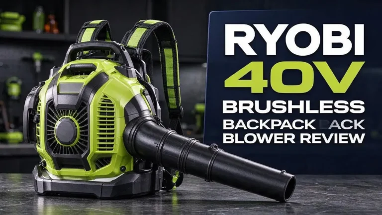 Ryobi 40V Brushless Backpack Blower Review: Airflow, Noise, Runtime and Verdict